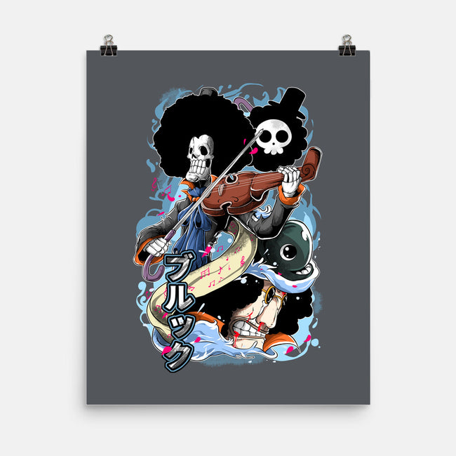 The Great Musician-none matte poster-Guilherme magno de oliveira