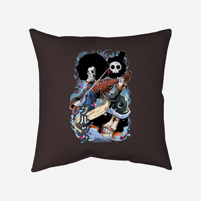 The Great Musician-none removable cover w insert throw pillow-Guilherme magno de oliveira