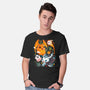 Digi Halloween-mens basic tee-Vallina84