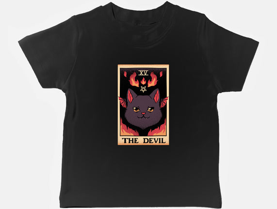 The Devil Cat Tarot Card