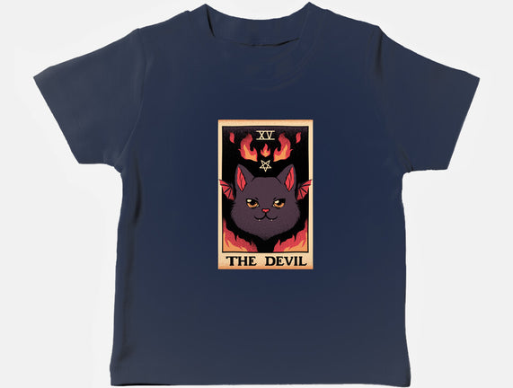 The Devil Cat Tarot Card