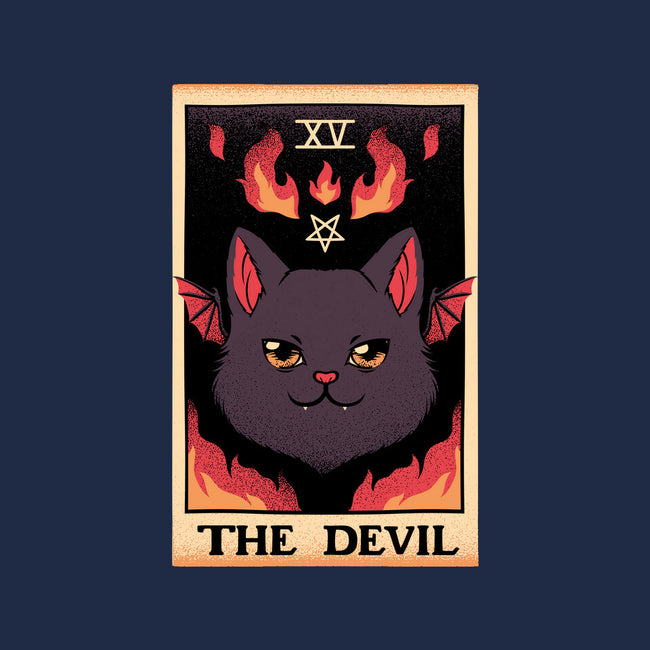 The Devil Cat Tarot Card-baby basic tee-tobefonseca