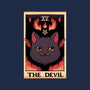 The Devil Cat Tarot Card-baby basic tee-tobefonseca