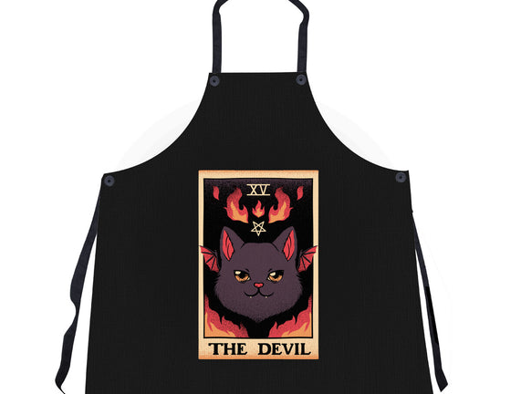 The Devil Cat Tarot Card