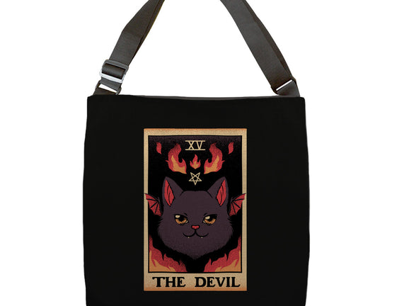 The Devil Cat Tarot Card