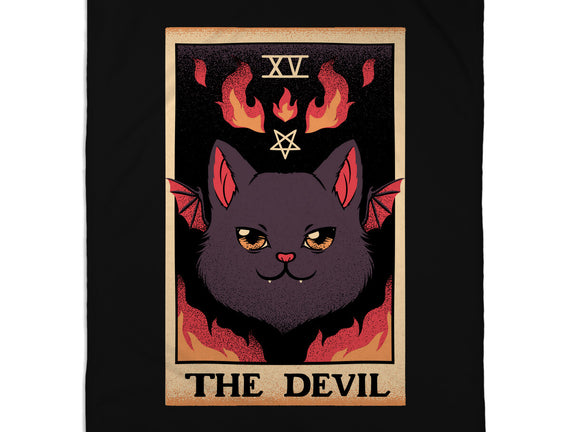 The Devil Cat Tarot Card