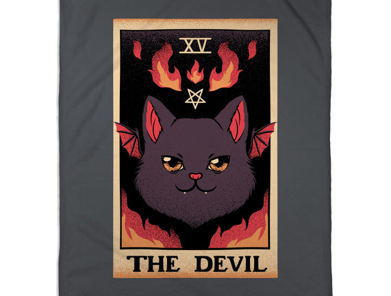 The Devil Cat Tarot Card