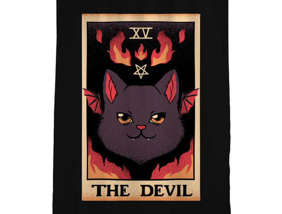 The Devil Cat Tarot Card