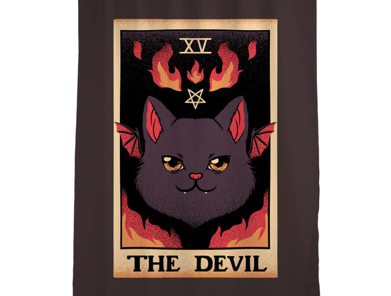 The Devil Cat Tarot Card