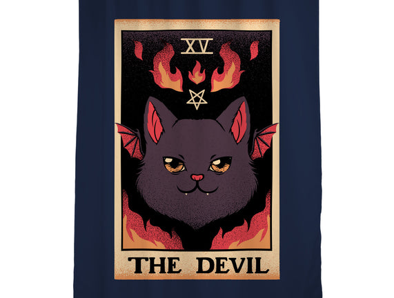 The Devil Cat Tarot Card