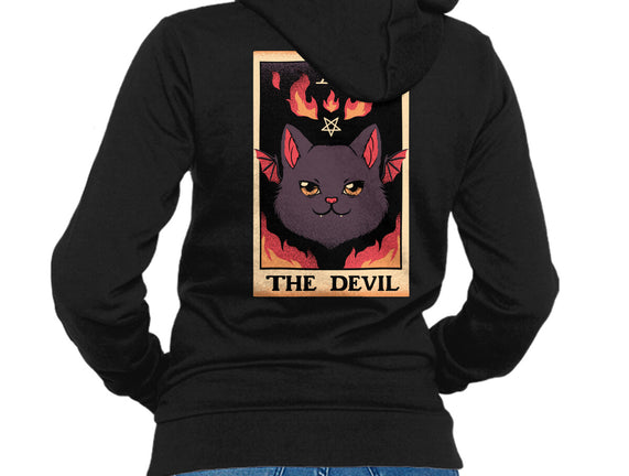 The Devil Cat Tarot Card