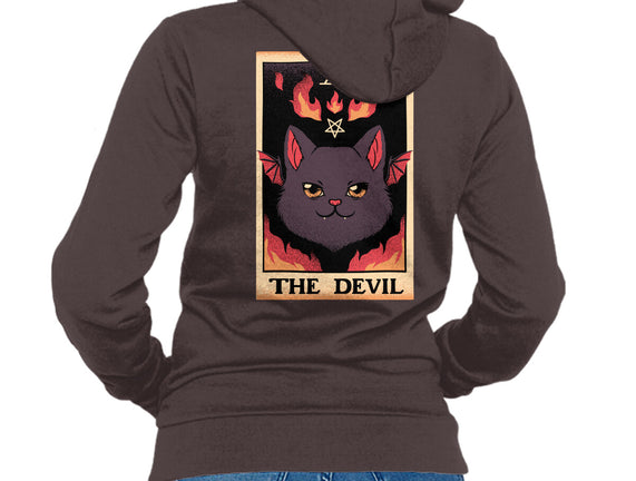 The Devil Cat Tarot Card