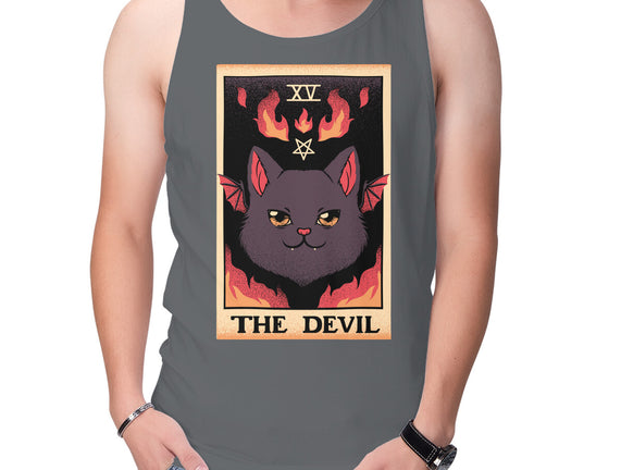 The Devil Cat Tarot Card