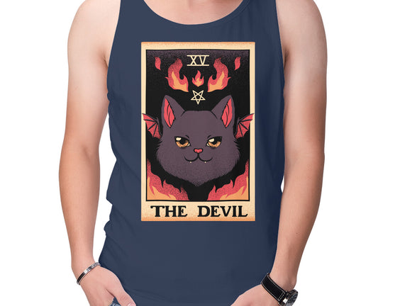 The Devil Cat Tarot Card