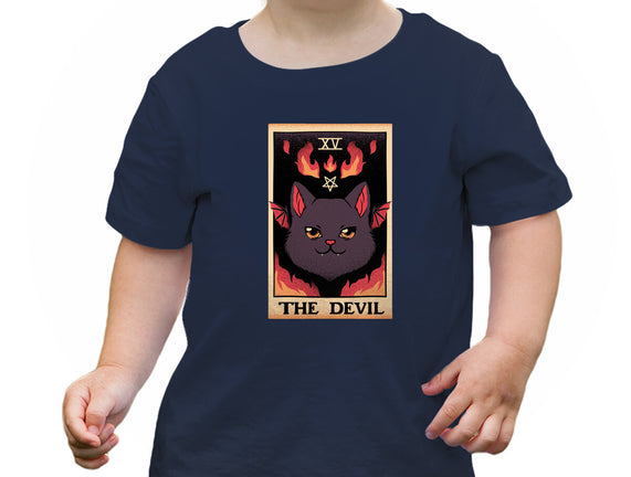 The Devil Cat Tarot Card