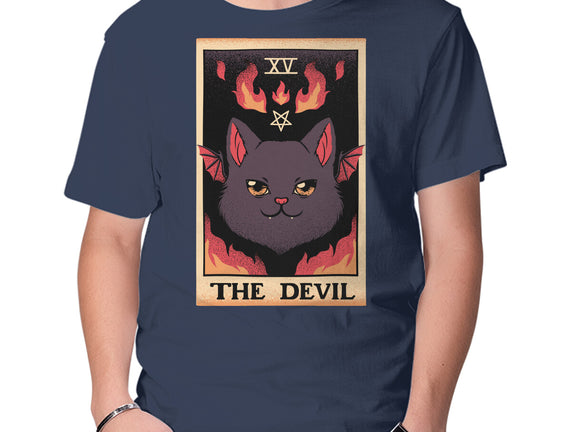 The Devil Cat Tarot Card