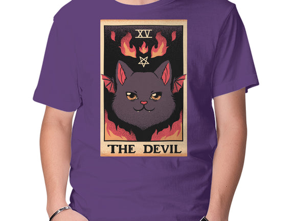 The Devil Cat Tarot Card