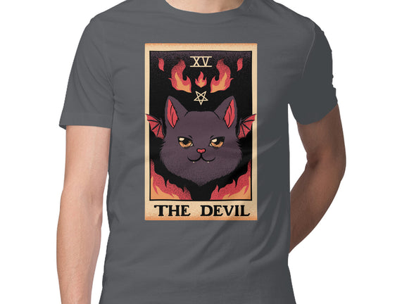 The Devil Cat Tarot Card