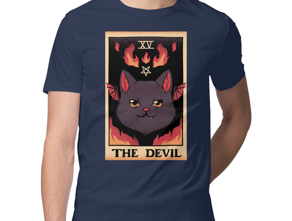 The Devil Cat Tarot Card