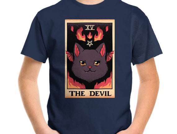 The Devil Cat Tarot Card