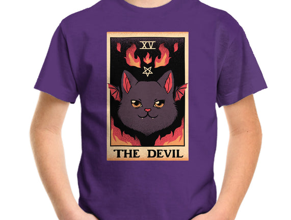 The Devil Cat Tarot Card