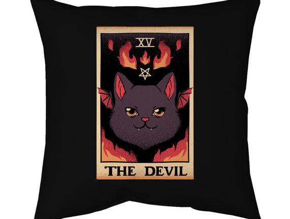The Devil Cat Tarot Card