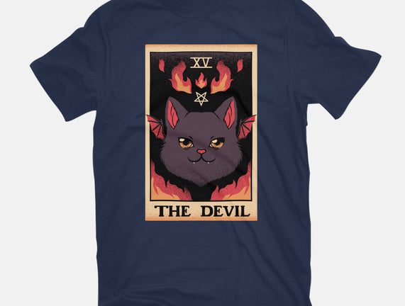 The Devil Cat Tarot Card