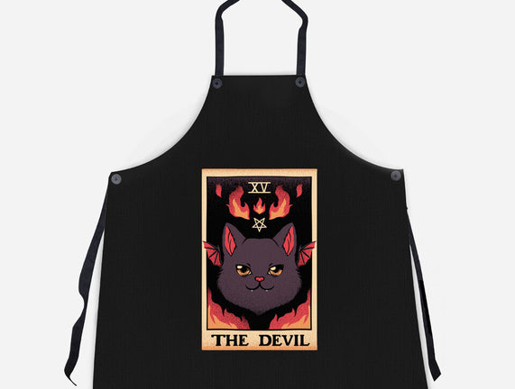 The Devil Cat Tarot Card