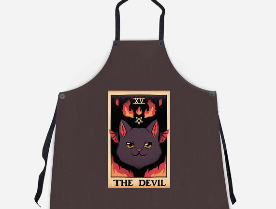 The Devil Cat Tarot Card