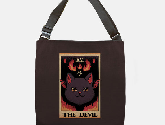 The Devil Cat Tarot Card