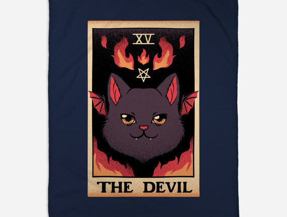 The Devil Cat Tarot Card