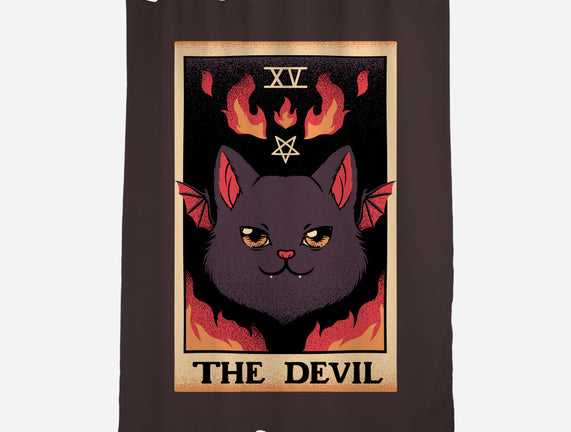 The Devil Cat Tarot Card