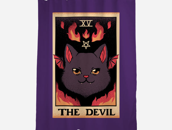 The Devil Cat Tarot Card