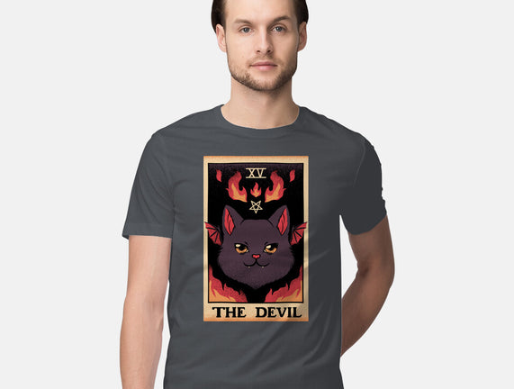 The Devil Cat Tarot Card