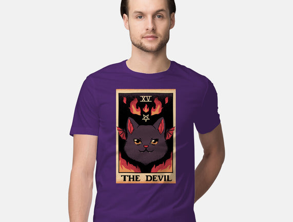 The Devil Cat Tarot Card