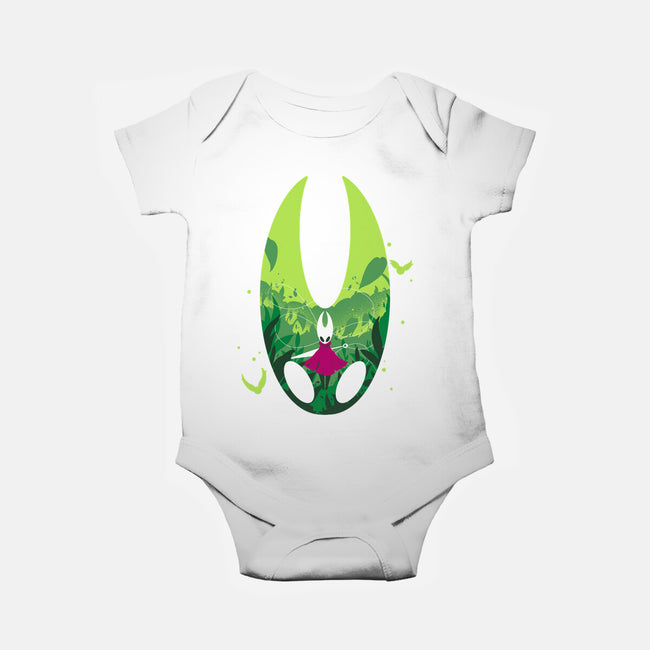 Lady Hornet-baby basic onesie-RamenBoy