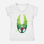 Lady Hornet-womens v-neck tee-RamenBoy