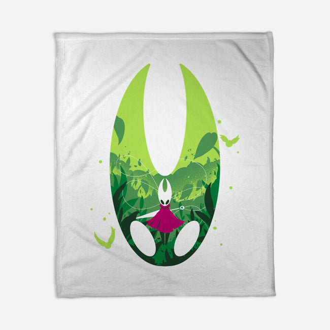 Lady Hornet-none fleece blanket-RamenBoy