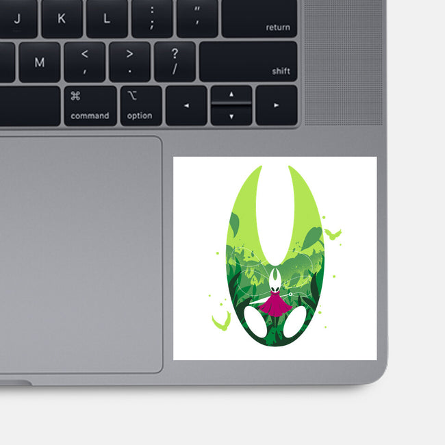 Lady Hornet-none glossy sticker-RamenBoy