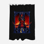 Enter The Darkness-none polyester shower curtain-daobiwan