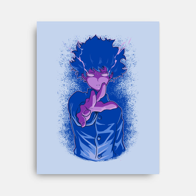 Psychic Boy-none stretched canvas-Astrobot Invention