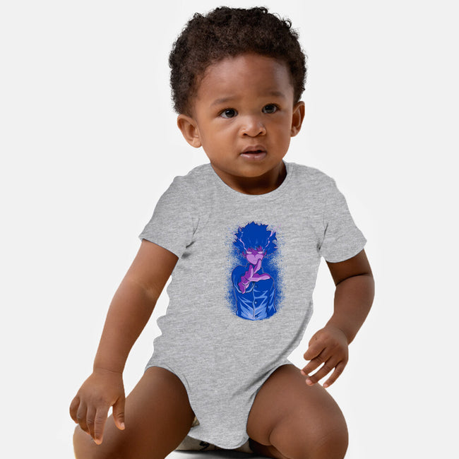 Psychic Boy-baby basic onesie-Astrobot Invention