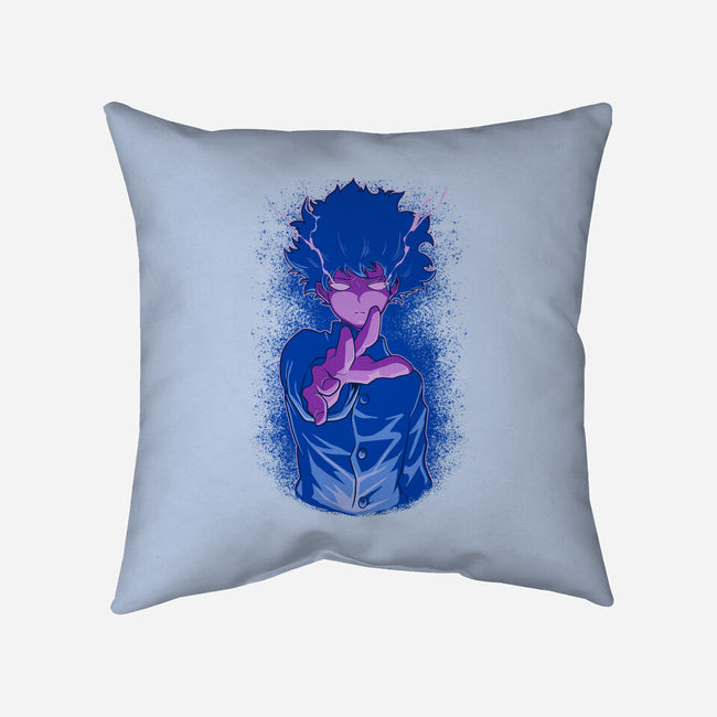 Psychic Boy-none removable cover w insert throw pillow-Astrobot Invention