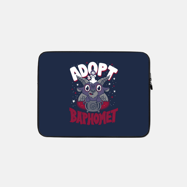 Adopt A Baphomet-none zippered laptop sleeve-Nemons