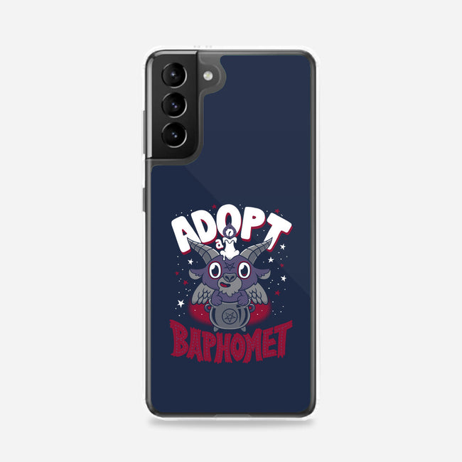 Adopt A Baphomet-samsung snap phone case-Nemons