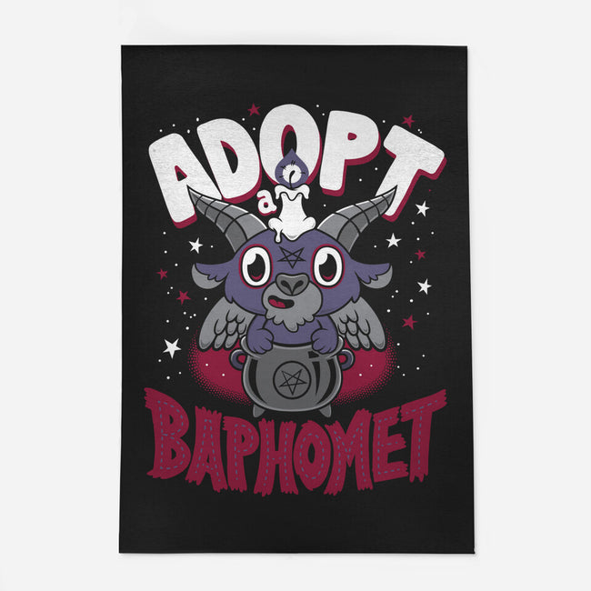 Adopt A Baphomet-none indoor rug-Nemons