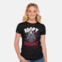 Adopt A Baphomet-womens fitted tee-Nemons