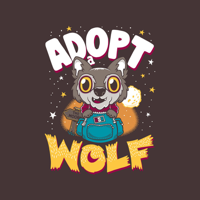 Adopt A Wolf-none zippered laptop sleeve-Nemons