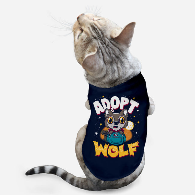 Adopt A Wolf-cat basic pet tank-Nemons