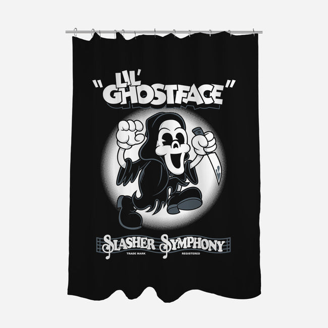 Lil Ghostface-none polyester shower curtain-Nemons